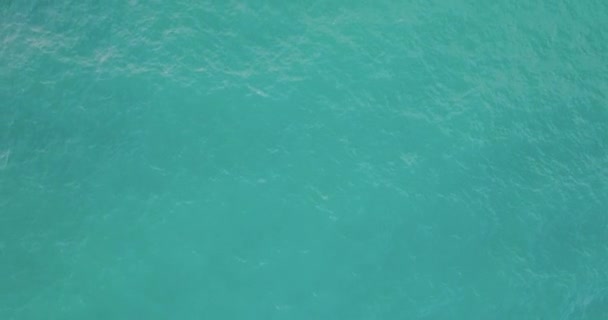 エアリアルビュートップ 決して無限の海面ビュー自然の背景 — ストック動画