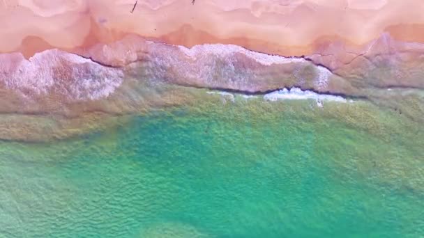 Wellen Meerwasseroberfläche Hochwertige Videos Drone Drone Drone Drone Drone View — Stockvideo