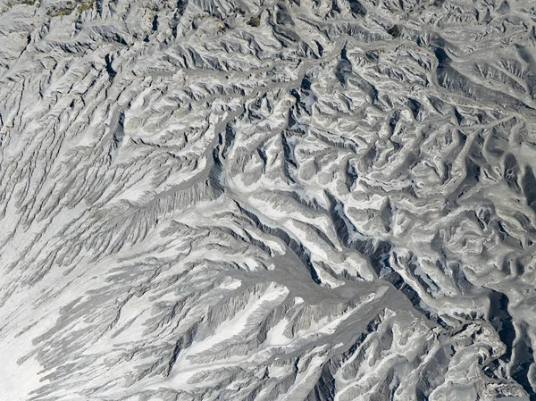 Вид Сверху Вниз Текстуре Вулкана Земля Абстрактная Природа Фон Вулкане — стоковое фото