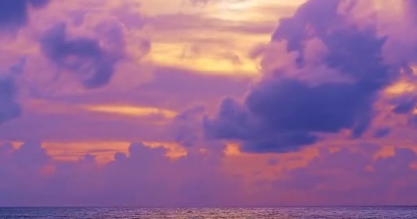 Schöne Zeitraffer Majestätischer Sonnenaufgang Oder Sonnenuntergang — Stockvideo