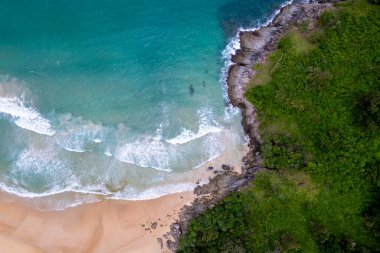 Yaz mevsiminde açık denizde güzel bir deniz manzarası, Doğa Çevre ve Seyahat arka planı