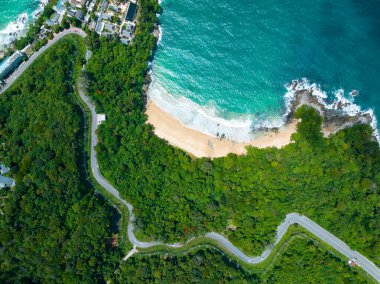 Yaz günündeki deniz manzarası, deniz yüzeyi okyanus dalgaları arka plan