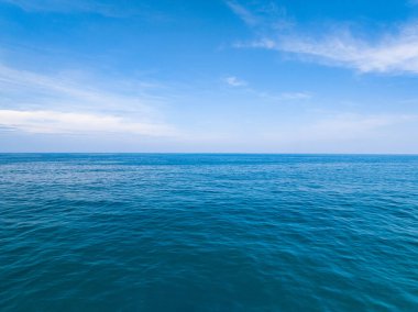 Hava manzaralı deniz yüzeyi su arka planı, doğa okyanus arka planı.