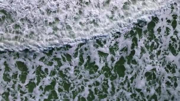 Widok Lotu Ptaka Tropikalne Morze Tło Krajobraz Natury Tle Letni — Wideo stockowe