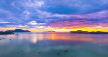 Zaman çizelgesi Günbatımı Gökyüzü, Doğa güzel Işık Günbatımı ya da deniz üzerinde gün doğumu