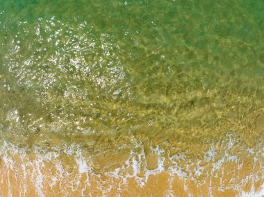 Deniz yüzeyi okyanus dalgaları arka plan, okyanus deniz suyunun üst görünümü arka plan