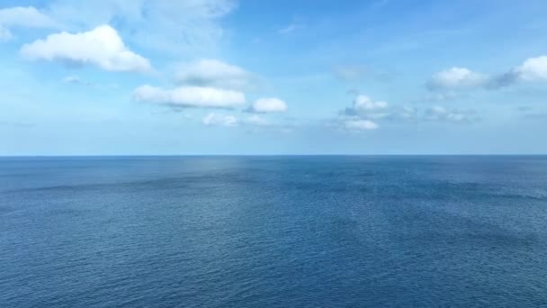 Piękne Morze Sezonie Letnim — Wideo stockowe