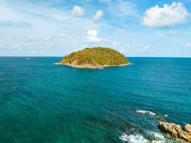 Phuket Adası Tayland 'da güzel deniz manzarası