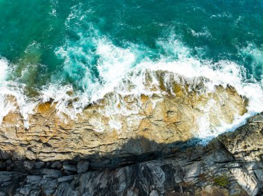 Phuket Adası Tayland 'da güzel deniz manzarası