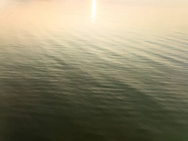 Natura Morze Zachód Słońca Tło Fale Morze Woda Powierzchnia Ocean — Zdjęcie stockowe