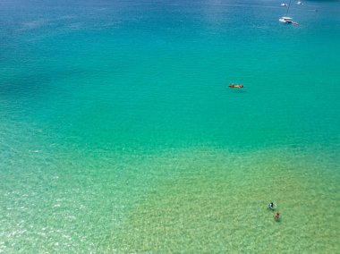 Deniz yüzeyi okyanus dalgaları arka plan, okyanus deniz suyunun üst görünümü arka plan