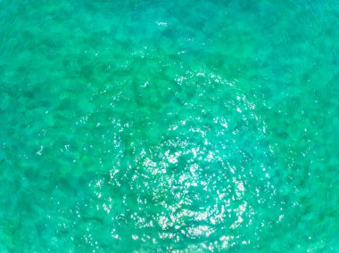 Hava manzaralı güzel deniz yüzeyi doğa arkaplanı