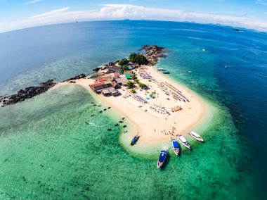 Pofet thailand 'daki güzel küçük ada denizi