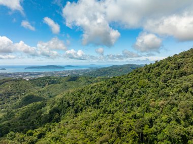 Phuket Tayland 'da güzel manzara doğa manzarası