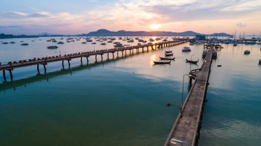 Phuket Tayland 'da güzel manzara doğa manzarası