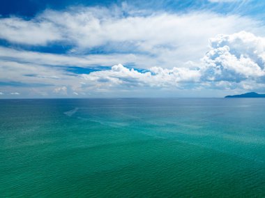 Güzel deniz sahili arka planı, Yüksek Açı manzaralı deniz arka planı.