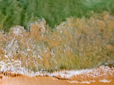 Güzel deniz manzarası doğa manzarası arka plan, inanılmaz tropikal doğa deniz manzarası arka plan