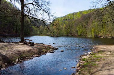 İsveç 'teki Soderasen Milli Parkı' nda göl