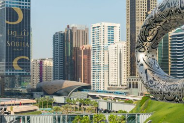 Dubai, Birleşik Arap Emirlikleri - 21 Haziran 2023: Dubai 'de Gelecek Müzesi
