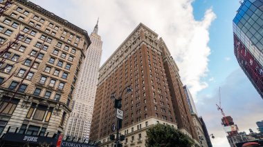 NEW YORK, ABD - 15 Ekim 2022: New York 'taki binalar