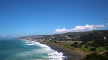 Kaliforniya 'nın McWay Şelalesi Big Sur' da