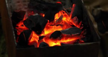 Brezilya 'daki kömürün yakıldığı yer.