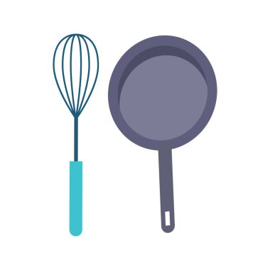 Kitchen hand-drawn doodle pot vector illustration