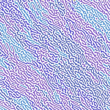 Soyut Renk Dekoratif Rippel Bulut şablonu