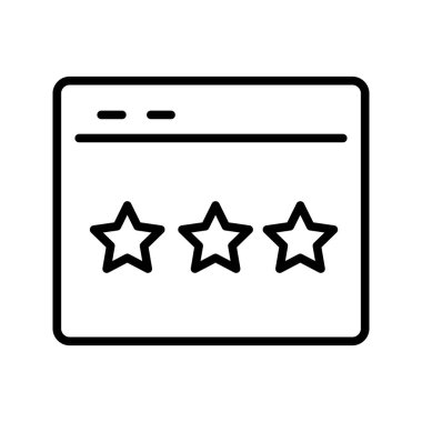 outline SEO website growth vector icon illustration