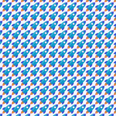 Modern Rockets arkaplan vektör çizimi 