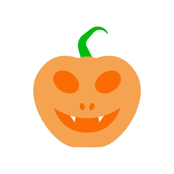 Smějící Halloween Roztomilé Strašidelné Dýně Vektorové Ilustrace — Stockový vektor