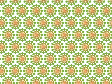 Soyut mandala klasik simetri arkaplan deseni