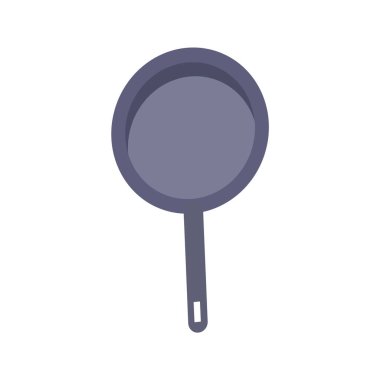 Ev yapımı tencere kızartma tavası düz tasarımı