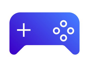 Oyun konsolu joystick vektör çizimi 