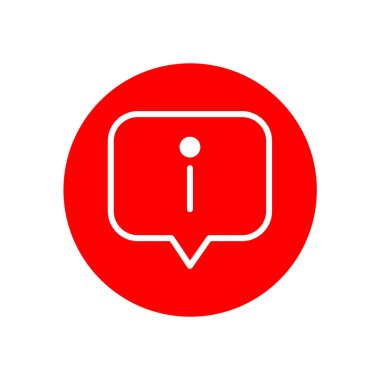 El çizimi minimal biçim çizgisi sohbet balonu hata simgesi düz tasarım