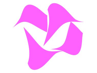 soyut geometrik renkli düz biçim