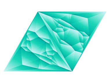 soyut geometrik minimal düşük-polyester şekilli düz dizayn