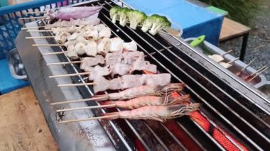 Sichuan biberi, ızgara, Çin yemeği, domuz eti, sebze ızgara, Çin usulü yemek.