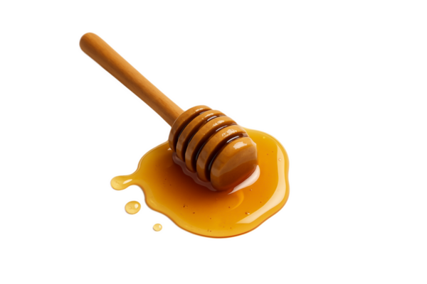 Tahta bir dereden damlayan bal