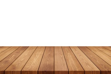 Tahta zemin üzerinde boş alan, doğal açık kahverengi ahşap doku arka planı, ürün görüntüleme, sunumlar, model tasarımı veya fotokopi alanı olan reklam şablonu için ideal