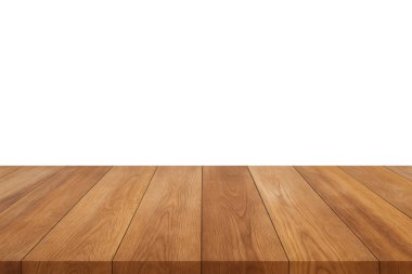 Tahta zemin üzerinde boş alan, doğal açık kahverengi ahşap doku arka planı, ürün görüntüleme, sunumlar, model tasarımı veya fotokopi alanı olan reklam şablonu için ideal
