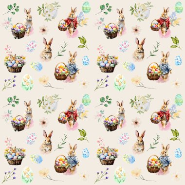 Mutlu Paskalyalar. Renkli ve neşeli Paskalya Yumurtası. Paskalya Desenli Duvar Kağıdı Arkaplanı