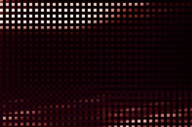 Odaklanamayan renkli ışıklarla soyut bir arkaplan. Parlak bir arkaplanda bulanık şekiller ve çizgiler. Bokeh bulanık ışıklı soyut mozaik.