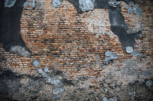 stock image Vintage weathered bricks wall with textured look.