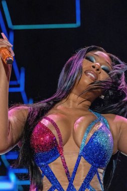 Meghan Thee Aygırı Memphis 'te gösteri yapıyor.