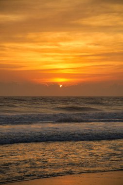Winter sunrise at Sea Ranch in Indialantic Florida