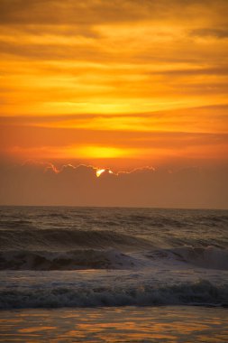 Winter sunrise at Sea Ranch in Indialantic Florida