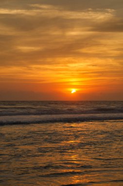 Winter sunrise at Sea Ranch beach in Indialantic Florida