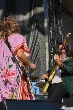 Grace Potter and her band play Beale Street music festival
