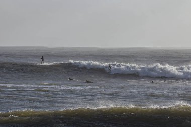 14 yılın en büyük dalgaları Santa Barbara limanını vurdu.